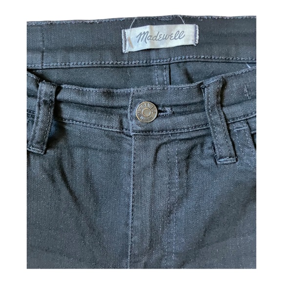 Madewell Roadtripper Black Denim Jeans Women Size 29 - Picture 4 of 6